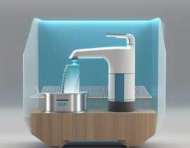 Nambari 27 ya create a product rendering for a water refill station na Groovy3D