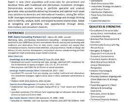 #34 pёr RMC Resume Formatting (two versions) nga getjobandhoney