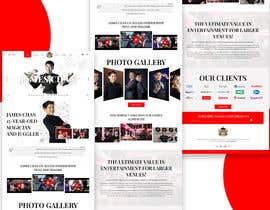Nro 67 kilpailuun Build a website for James Chan Magician and Juggler käyttäjältä Creativeboione