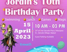 sabbir8868님에 의한 Birthday Party Invitation을(를) 위한 #101