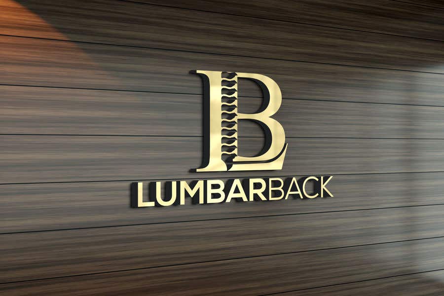 Penyertaan Peraduan #1001 untuk                                                 LumbarBack Logo Design
                                            