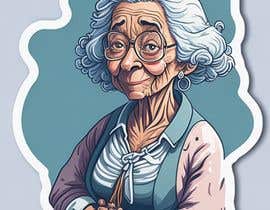 #42 for Looking for an old lady cartoon drawing for my book af SaniyaSuria
