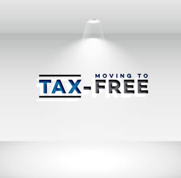 Penyertaan Peraduan #602 untuk                                                 Website Logo for website "Moving To Tax-Free  (Book author website) - 16/03/2023 19:39 EDT
                                            