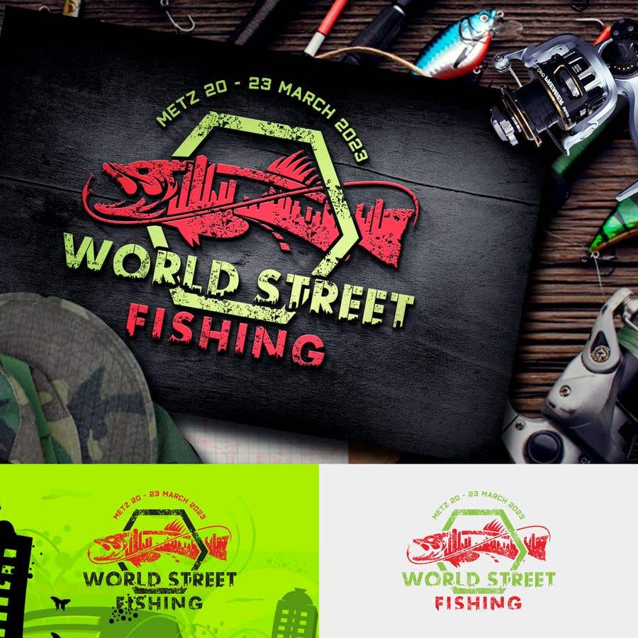 Конкурсная заявка №333 для                                                 World Street Fishing logo
                                            