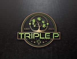 #381 untuk Triple P cannabis farms logo oleh Shihab777