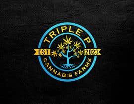 #432 untuk Triple P cannabis farms logo oleh ni3019636