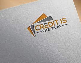 #232 untuk Credit Is The Play Logo oleh lutforrahman7838