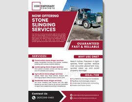 Nro 73 kilpailuun Stone Slinger Services Flyer/Brochure/emailbrochure käyttäjältä Shawon568
