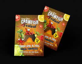 #142 untuk Design Crawfish Festival Flyer or poster oleh jannatun77