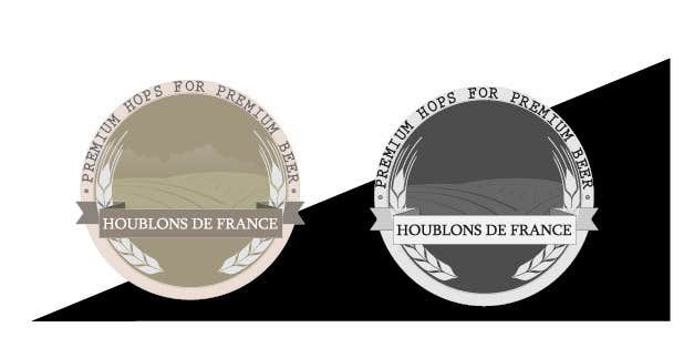 Proposition n°3 du concours                                                 Logo pour Houblons de France
                                            