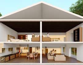 #41 for Sketchup 2022 house 2 floor by imran500681