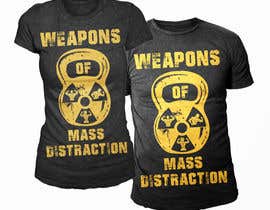 #80 för T-Shirt Design - Mass Distraction av Exer1976