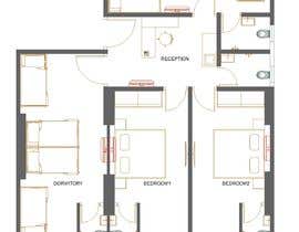 #22 cho Need 2d &amp; 3d design for Hostel spread over 1000 sq feet area bởi ssquaredesign