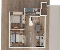 nº 17 pour Apartment layout design par theartist204 