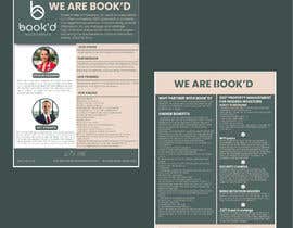 #26 för Book&#039;d Investments - Company Flier &amp; Sales Flyer - 26/03/2023 14:24 EDT av creativeshahab