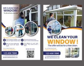 nº 91 pour Contest For Window Cleaning Double Sided Flyer par aktarabanu802 