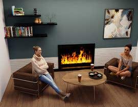 #57 untuk Fireplace Design oleh AAshadmehri