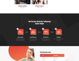 #12 для Design React 18 Home page for fitness website от Danitechtips
