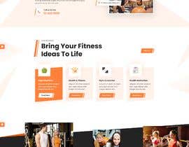 #14 untuk Design React 18 Home page for fitness website oleh Danitechtips
