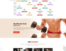 #41 untuk Design React 18 Home page for fitness website oleh Danitechtips