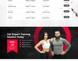 #36 untuk Design React 18 Home page for fitness website oleh ashraf2824