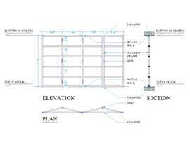 #25 for Room divider blueprint by akram78bd