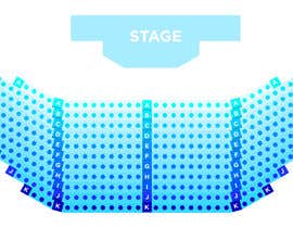 #94 pentru Come up with nice event seating map background design de către sutowo