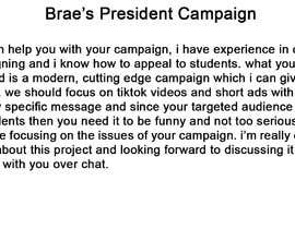 #25 per Brae’s President Campaign da SammyAbdallah