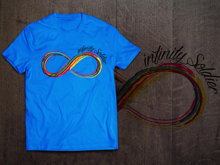 Inscrição nº 26 do Concurso para                                                 Design a T-Shirt for Colorful Infinity Sign
                                            