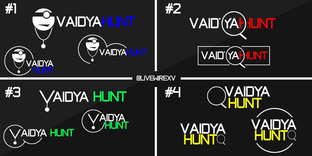 Penyertaan Peraduan #12 untuk                                                 Design a Logo for VaidyaHunt
                                            