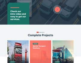 #167 for create a mobile responsive landing page for a trucking company by shamimmian91