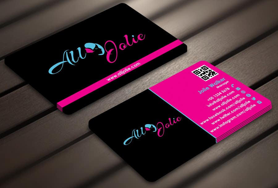 Proposta in Concorso #19 per                                                 Design some Business Cards for my Hair Extension Brand
                                            