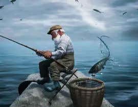 #153 for Create Realistic AI Photo Of Fisherman etc (See attached cartoon image) by Niyaz88ss00