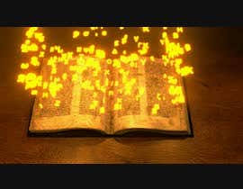 #12 untuk Short Video of an unfolding old Bible with letters flying off the pages into the sky. English, Latin, Greek, Hebrew. No more than 20 sec. in length oleh Cobot