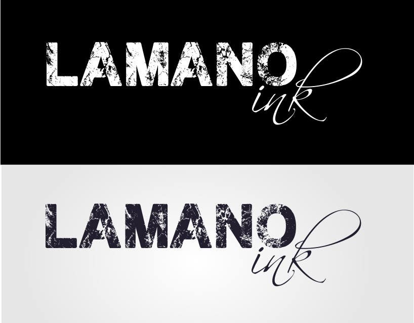 Konkurransebidrag #29 i                                                 Design a Logo for LaMano Ink Tattoo Shop
                                            