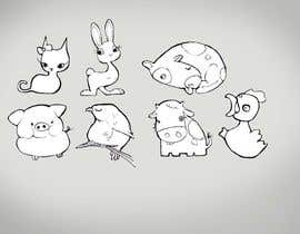 #81 cho Cute animal doodles bởi repramana