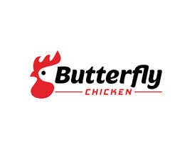 #1539 для Butterfly Chicken Logo от amirhamjashn13