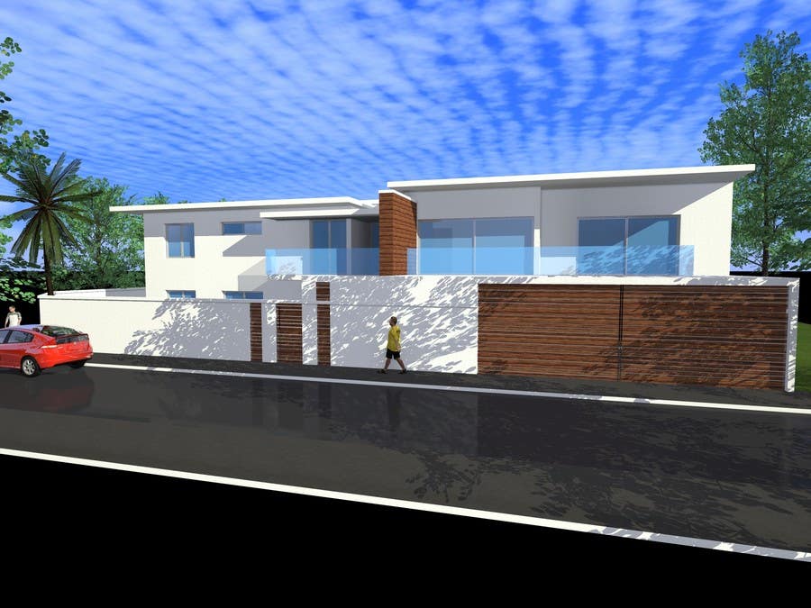 Contest Entry #73 for                                                 Floorplan for modern contemporary house
                                            