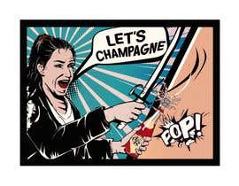 Nro 65 kilpailuun Lichtenstyle style image for sabering Champagne käyttäjältä rhyogart