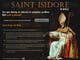 Miniatura de participación en el concurso Nro.16 para                                                     Graphic Design for One page web site for the Saint Of the Internet: St. Isidore of Seville
                                                