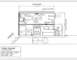 #12 para Floor plan for food trailer - 04/06/2023 09:51 EDT por giovantonelli