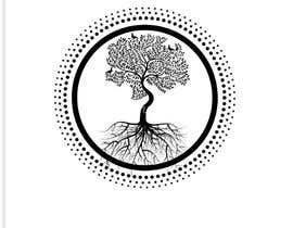#46 para create a round logo with trees black and white de Moh7ameds