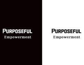 nº 90 pour Purposeful Empowerment Logo par ArtistGeek 
