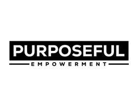 nº 91 pour Purposeful Empowerment Logo par mehedi66ha 