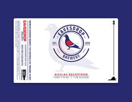 #23 for Beer Label for a Hockey Collaboration (Eavesdrop Brewery X Nicklas Backstrom) by uniquedesigner33