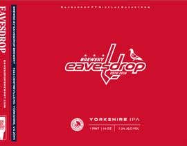 #57 for Beer Label for a Hockey Collaboration (Eavesdrop Brewery X Nicklas Backstrom) by ekkoarrifin