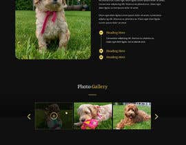 Nro 209 kilpailuun create dog website. Inspiration given ( easy ) käyttäjältä creativemz2004