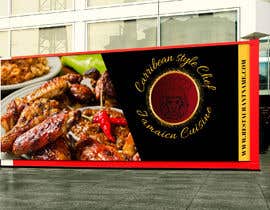 #36 untuk Banner for a Caribbean style chef/cuisine  Jamaican. Used for events oleh jessica553ju