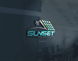 #653 para &quot;Sunset Solar&quot; Company Logo de modina01635