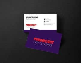#1052 för Paramount Solutions business cards design av kafayetfreelance